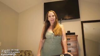 Kymber Leigh - Sharing A Bed With My Hot Big Ass Milf Mom